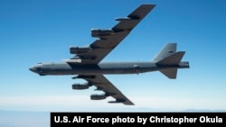 미 공군의 B-52 폭격기. 사진=US Air Force.