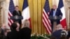 Trump hosts French leader to discuss Ukraine endgame