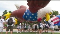 Традиционный парад в честь Дня независимости США прошел в Вашингтоне