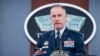 Pentagon spokesman Air Force Brig. Gen. Patrick Ryder speaks at the Pentagon on Oct. 26, 2023 in Washington. The U.S. military launched airstrikes early Friday on two locations in eastern Syria linked to Iran's Revolutionary Guard Corps, the Pentagon said.