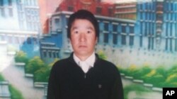 3月17日为抗议中国藏区政策而自焚身亡的藏民索纳塔吉