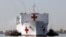 FILE - The Navy hospital ship USNS Comfort returns to port in Baltimore, March 19, 2010.