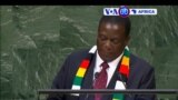 Manchetes Africanas 27 Setembro: Emmerson Mnangagwa quer fim das "sanções ilegais" contra o Zimbabwe
