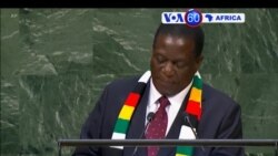 Manchetes Africanas 27 Setembro: Emmerson Mnangagwa quer fim das "sanções ilegais" contra o Zimbabwe