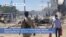 VOA60 Africa- Al-Shabab bombing kills nine people near Mogadishu airport