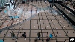 지난달 31일 미국 콜로라도주 덴버 공항.