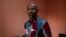 FILE - Daouda Diallo, one of Burkina Faso's most prominent human rights defenders, poses for a photograph in Ouagadougou, Burkina Faso, on Feb. 3, 2022. Diallo was taken to an unknown location by men who accosted him in Ouagadougou on Dec. 1, 2023, rights groups say.