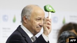 Laurent Fabius, ministre des affaires étrangères de la France