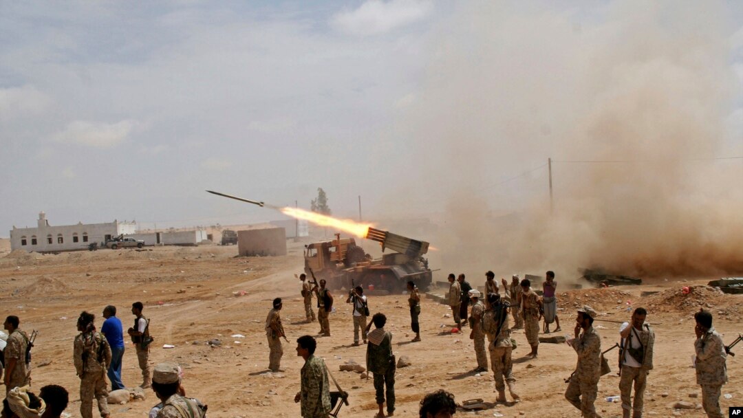 Abasirikare ba Yemeni mu rugamba