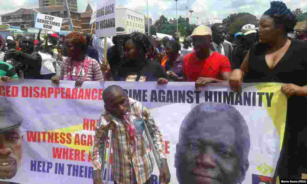 Supporters And Activists Join Dzamara Family At One Year Anniversary March