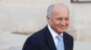 French Foreign Minister Leaves Office