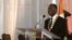 Ivory Coast President Alassane Ouattara speaks during his inauguration ceremony at the Presidential Palace in Abidjan, Nov. 3, 2015. Ouattara reappointed Daniel Kablan Duncan as prime minister and called for greater unity within the government, Jan. 06, 2016.