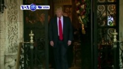VOA60 America - President-elect Donald Trump announces he intends to close his family foundation