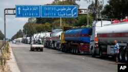 کامیون‌های عراقی در سوریه - ۲۰۲۶