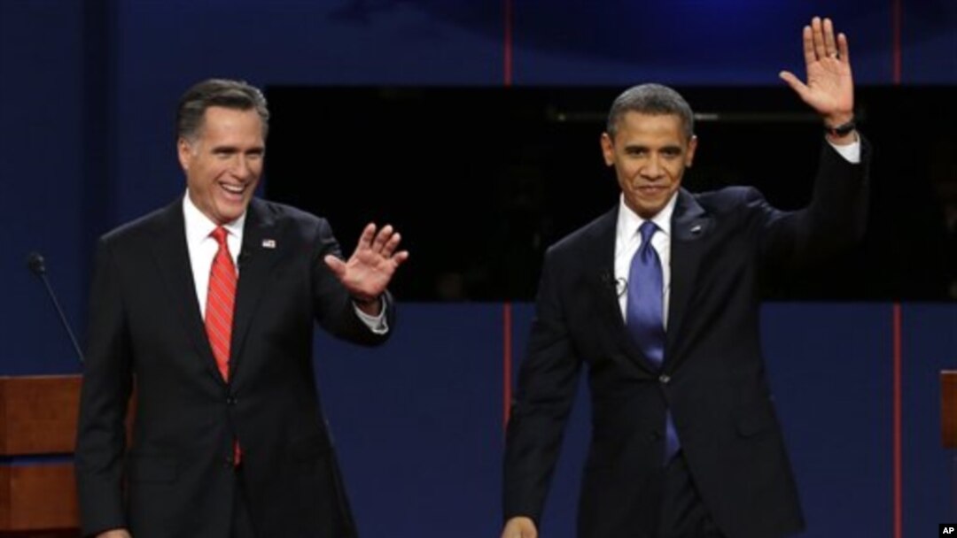 Capres Partai Republik, Mitt Romney dan Presiden Barack Obama akan kembali bertemu dalam Debat Capres kedua di Universitas Hofstra di Hempstead, New York, Selasa malam 16 Oktober (foto: dok). 