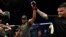 Le Nigérian Kamaru Usman lors d'une compétition à Abu Dhabi, le 12 juillet 2020.