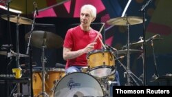 Charlie Watts, pemain drum grup band "Rolling Stones" (foto: dok). 