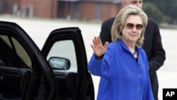 Sakatariyar harkokin wajen Amurka Hillary Clinton (file photo)