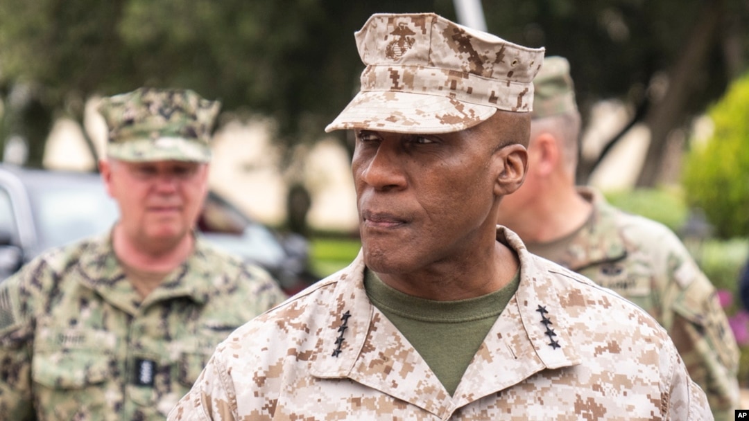 Amerika Birleşik Devletleri Afrika Komutanlığı (AFRICOM) Komutanı General Michael Langley.
