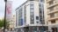 Journalists stand outside Novotel hotel, where jewels meant for film stars were stolen, Cannes, France, May 17, 2013.