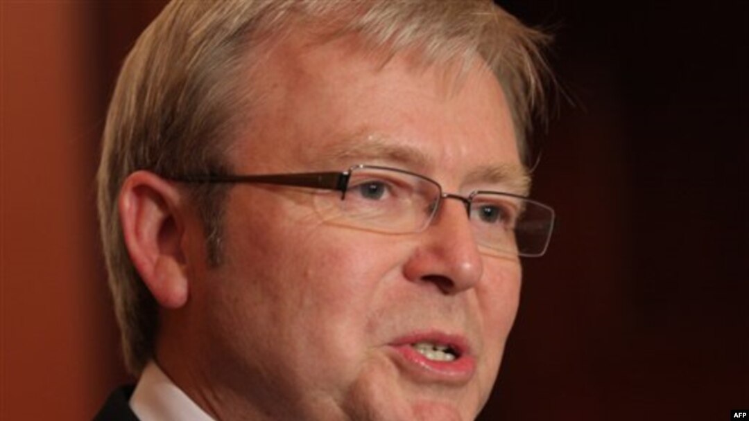 Thủ tướng Australia Kevin Rudd nói rằng những thay đổi lớn nhất sẽ là chấm dứt viện trợ tài chính trực tiếp cho Trung Quốc và Ấn Độ