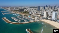 FILE - Israel's Mediterranean city of Tel Aviv is seen May 18, 2021.