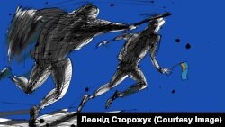 "Євромайдан чорнилом". Карикатури Леоніда Сторожука. ФОТО