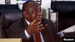 UMongameli Cyril Ramaphosa 