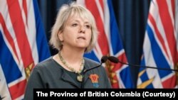 Dr. Bonnie Henry, Provincial Health Officer for the Province of British Columbia. (Picture courtesy of The Province of British Columbia)