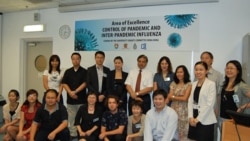 Journalists attend VOA organized workshop on health reporting.