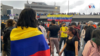 Multitudinarias marchas recorrieron las calles de las ciudades colombianas durante los últimos días. [Foto: Karen Sánchez, VOA]