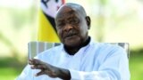 FILE PHOTO: Uganda's President Yoweri Museveni wants trade barriers to come down, in Kisozi