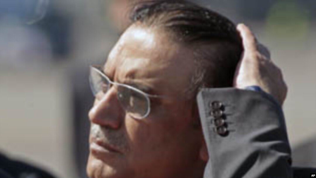 Pakistan President Asif Ali Zardari (file photo).