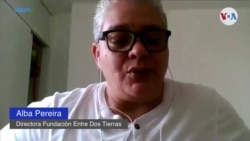 Alba Pereira, venezolana y directora de la fundación Entre Dos Tierras