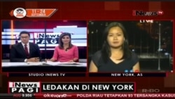 Laporan Langsung VOA untuk iNews: Ledakan di New York