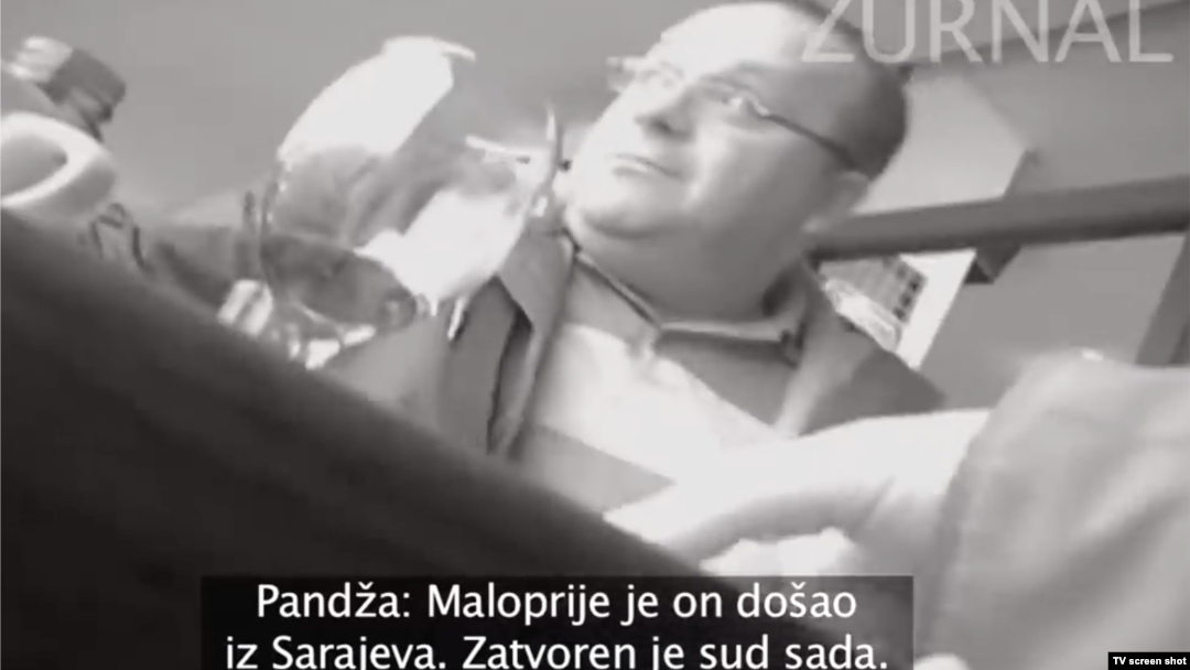 Inspektor SIPA-e Marko Pandža (Screenshot tajnog snimka kojeg je objavio Žurnal)