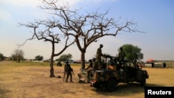 Binh sĩ Nam Sudan ở Malakai, thị trấn nằm cách thủ đô Juba 497 km về hướng đông bắc