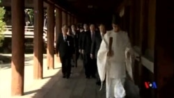 2014-04-22 美國之音視頻新聞: 146名日本議員參拜靖國神社