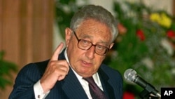 Cựu Ngoại Trưởng Hoa Kỳ Henry Kissinger.