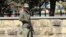 Le quartier général militaire de Maseru, au Lesotho, le 31 août 2014. (AP Photo) 