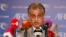 New Asian Football Confederation (AFC) President Sheikh Salman Bin Ebrahim Al Khalifa speaks during a news conference in Kuala Lumpur, Malaysia, May 2, 2013. 