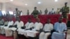 Boko Haram sitting in court in N'Djamena