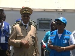 Midjiyawa Bakari, governor of Cameroon's far north region, is seen in Maroua, Cameroon, Aug. 22, 2019. (Moki Kindzeka/VOA)