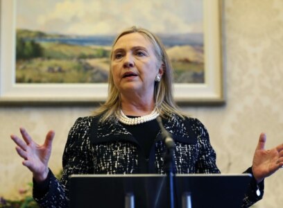 Clinton Recovering From Blood Clot In Her Head