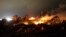 The remains of a fertilizer plant burn after an explosion at the plant in the town of West, near Waco, Texas early April 18, 2013. 