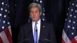 کری: تا همه متعهد به اجرای آتش بس نشوند، سوریه نجات پیدا نمی کند