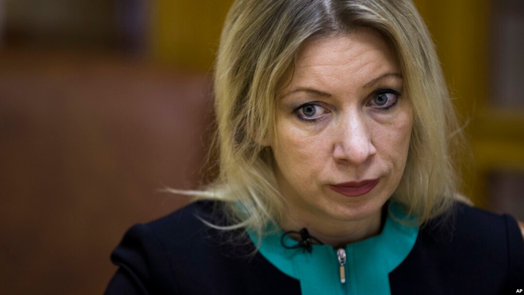 Phát ngôn viên Bộ Ngoại giao Nga Maria Zakharova.