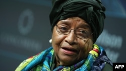 Ellen Johnson Sirleaf, présidente sortante de la Cédéao. 