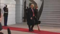 Trump na Melania batikaki Maison Blanche na ntongo [TOTALA]