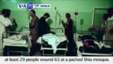 VOA60 World - Afghanistan: A suicide bomber and a gunman kill at least 29 people wound 63